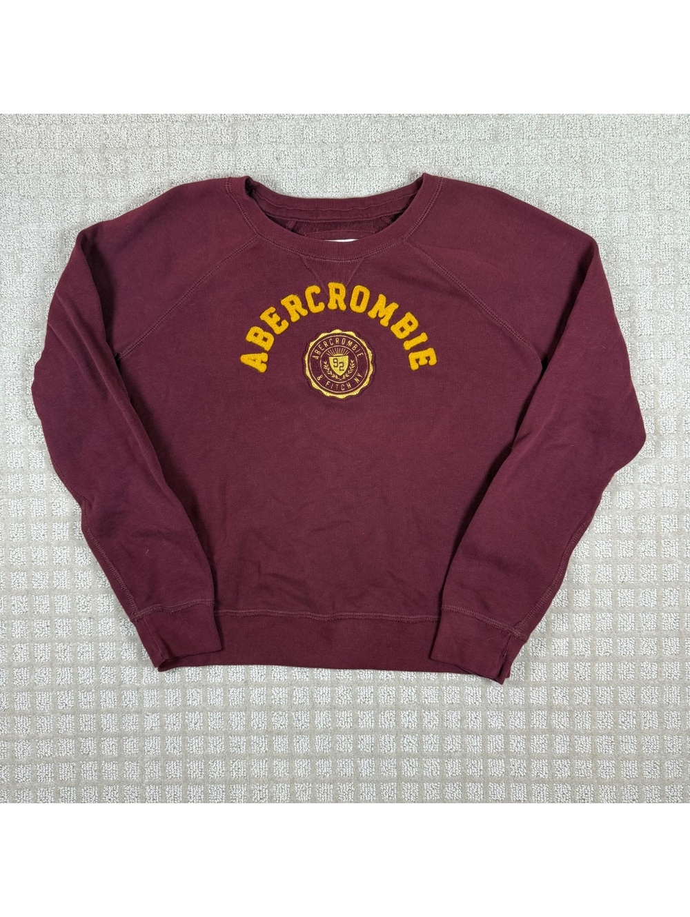 Abercrombie & Fitch Logo Crewneck Sweatshirt Large